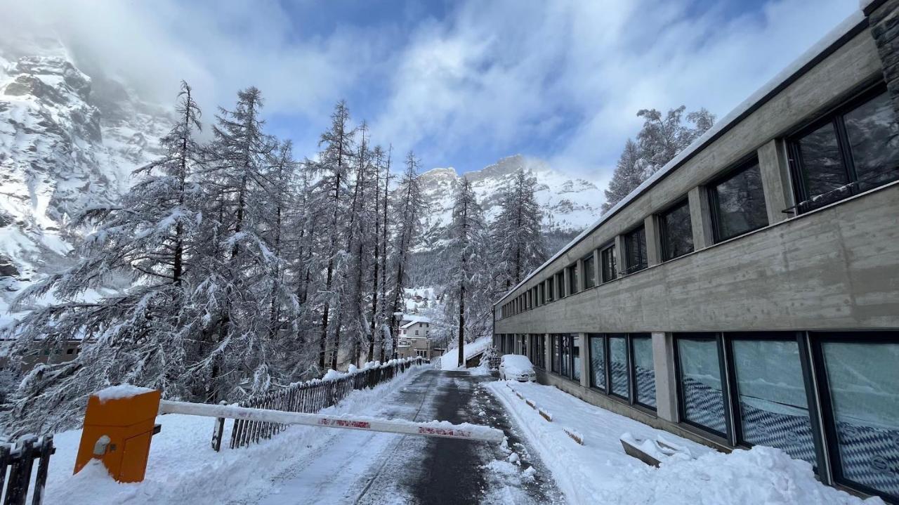 Center, Sauna - Haus Linaria Leukerbad Eksteriør billede